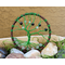 front view green wire tree of life